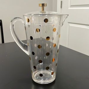 Gold Dot Pitcher